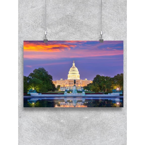 Capitol Building. Poster -Image by Shutterstock