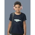 thumbnail image 2 of Whale Blue Cute T-Shirt Juniors -Image by Shutterstock,  x-Small, 2 of 4
