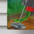 thumbnail image 4 of Carolines Treasures APH0523CHF Drapeau de Routine Comédie Grenouille Toile Taille Maison, 4 of 4