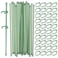 thumbnail image 1 of FRCOLOR Plant Climbing Support 50pcs Multi-functional Orchid Plant Supporting Rack Garden Planting Racks Plastic Flower Racks,11.81"X0.39"X0.39", 1 of 5