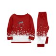 thumbnail image 5 of Lvotionpl 2026 Match Christmas Pjs, Matching Christmas Pajamas Long Sleeve Top & Pants Set Matching Holiday Pajama Xmas Set, 5 of 5