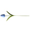 thumbnail image 3 of Bewildely Mini flor artificial, lirio único, tulipán, flor monarca, flor falsa de PU, decoración para el hogar y la Oficina, decoración para Flores artificiales lago azul Bewildely HA6563-07B, 3 of 6