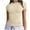 Beige 2, variant on biudgviw Slim Tops for Women Crew Neck Short Sleeves T Shirts Solid Color Basic Tee Casual Workout Summer Tunic Blouses