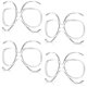 thumbnail image 1 of 4 Pieces Prescription Ski Goggles Rx Insert Optical Adaptor Ski And Snowboard Goggle Insert Adaptor Optical Insert, 1 of 3