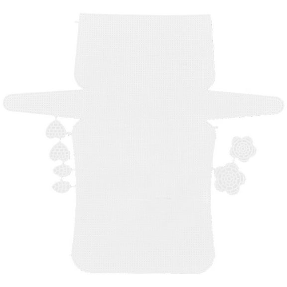 Hemoton Bag Making Plastic Pad Sewing Canvas Silk Fabric Canvases Embroidery