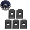 thumbnail image 1 of Paquete de 5 Tuercas de Hierro BuyWeek para Rieles de Caja de Camioneta Toyota Tacoma Color Negro, 1 of 9