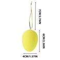 thumbnail image 4 of SHENGXINY 20PCS Easter Eggs, Colorful Plastic Eggs,Diy Painted Eggshells Graffiti Craft Props, Easter Decorations and Ornaments,Home Decor Yellow 7.87x5.5in, 4 of 7