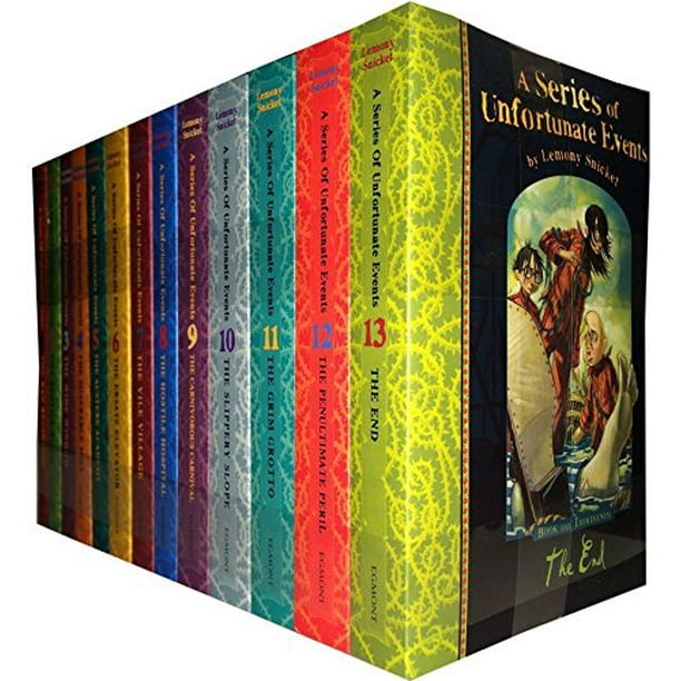 A Series Of Unfortunate Events Collection 13 Books Set Pack Paperback