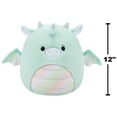 thumbnail image 2 of Squishmallows FuzzAMallow Official 12 inch Joey the Teal Dragon with Rainbow Belly - Child's Ultra Soft Plush Toy, 2 of 7