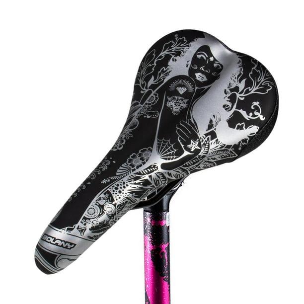 Mountain Bike Saddle Comfortable Seat Saddle Waterproof Black