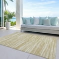 thumbnail image 6 of Addison Rugs Chantille Indoor/Outdoor Transitional Stripes Gold Washable Rectangle Rug, 10' x 14', 6 of 6