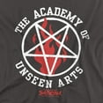thumbnail image 2 of Chilling Adventures of Sabrina Academy of Unseen Arts Women's T Shirt, Charcoal, Medium, 2 of 6