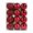 Red, variant on Tkrady 24Pcs Mini Christmas Balls Ornaments, Small Shatterproof Christmas Baubles for Xmas Christmas Tree, Hanging Ball for Holiday Wedding Party Decoration -Red
