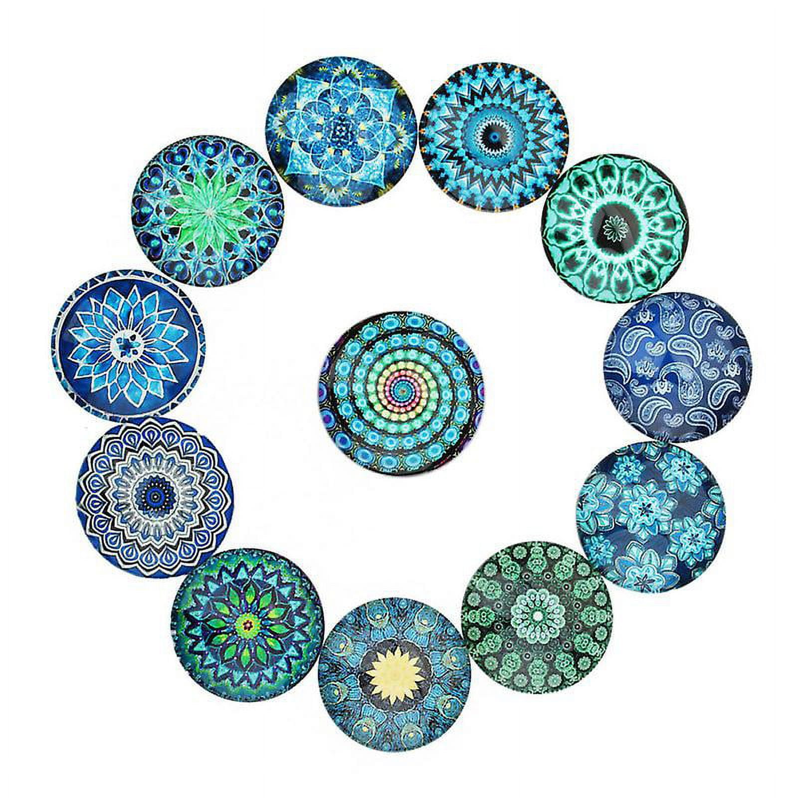 20pcs Round Mosaic Tiles