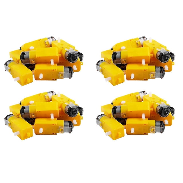 40 Piece Smart Car Tt Motor Launch Smart Car Gear Motor for Arduino