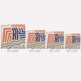 thumbnail image 5 of Society6 Arid Contour by Nick Quintero Throw Pillow, 5 of 5