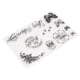 thumbnail image 3 of Kit de Sello claro Zhivalor Forma única decorativa Plantilla transparente estampado corte Die Set para DIY Scrapbook artesanía, 3 of 8