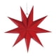 thumbnail image 1 of Adorno colgante coleccionable de estrella 3D grande para inauguración de la casa Rojo, 1 of 9