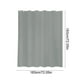 thumbnail image 3 of Double Sided Plain Color Polka Dots Waffles Weave Shower Curtain Waterproof And Mildews Proof Bathroom Covering No Drilling Bathroom Curtain For The, 3 of 7