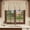 Beige, variant on Beige Floral Valances for Windows, Decorative Rod Pocket Window Valance Curtains, Vintage Spring Botanical Flowers Short Curtain Drapes for Kitchen/Bathroom/Living Room, 2 Panels, 42" W x 12" L