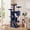 Navy Blue, variant on XF XINFENG 54in Cat Tree Tower Playhouse Multi-Level Pet/Cat Cozy Condo Furniture for Indoor Cats with Scratching Posts Stand House, Navy Blue