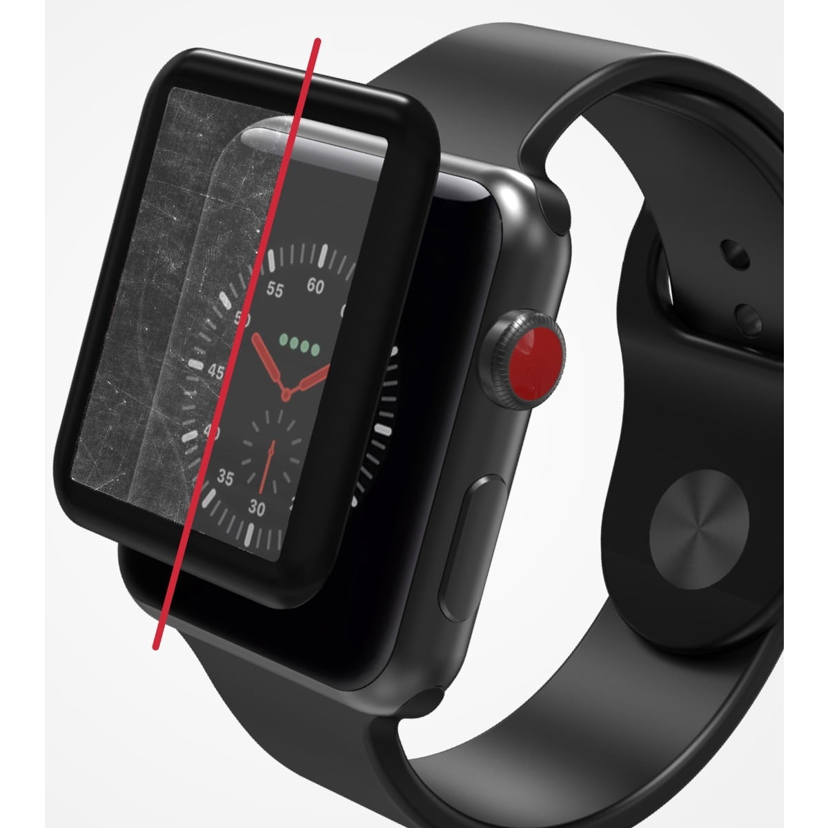 zagg glass curve elite apple watch series 3