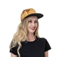 thumbnail image 4 of Goofa Not All Those Who Wander Are Lost2 Printed Men's Baseball Cap,Straight Brim Hat,Golf Dad Hat,Versatile Style,Sun Protection Cap,Travel Hat, 4 of 9