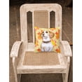 thumbnail image 2 of Carolines Treasures BB9947PW1818 Beagle Fall Fabric Decorative Pillow  18H x18W multicolor, 2 of 2