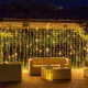thumbnail image 5 of Luces de carámbanos navideñas para exteriores, luces LED de carámbanos de 30 m, luces de cortina de ventana impermeables, luces de carámbanos centelleantes navideñas, 5 of 5