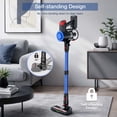 thumbnail image 5 of MOOSOO Cordless Stick Vacuum, Lightweight Powerful Cleaner for Hard Floor Carpet Pet Hair, 5 of 10