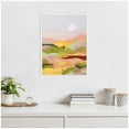 thumbnail image 3 of Kate and Laurel Beautiful Landscape Framed Canvas Wall Art by July Art Prints 18 x 24 Sylvie White, Coastal, Abstract, Landscapes Art for Wall Decor, Living Room, Bedroom, 3 of 8