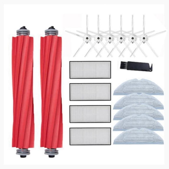 Main Brush Hepa Filter Mopping Cloth Side Brush For Xiaomi S7 T7s