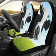 thumbnail image 2 of FMSHPON Set of 2 Car Seat Covers Dairy Cow and Sheep Universal Auto Front Seats Protector Fits for Car,SUV Sedan,Truck, 2 of 4