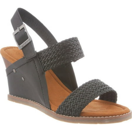Slingback Cork Wedges - Women's Bearpaw Racquel Slingback Wedge Sandal
