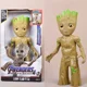 thumbnail image 3 of Figura de Marvel de 30 cm, Avengers Endgame, Capitán Justicia, sonido, luz LED, superhéroe, muñecas, juguetes, figura de acción de PVC, modelo de juguete, regalo para niños, 3 of 5