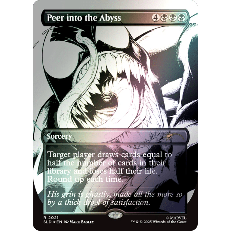 Magic the Gathering Secret Lair x Marvel's Spider-Man: Venom