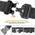 thumbnail image 2 of Tactical Men Belt, Military Style Heavy Duty Nylon Work Belts, 2 of 5