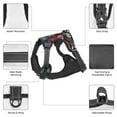 thumbnail image 6 of Haiem Adventure Camping Badge Pattern No-Pull Dog Harness Reflective Front Clip Vest with Handle,Step-in Air Dog Harness,Adjustable 2 Metal Rings 4 Buckles-Large, 6 of 6