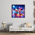 thumbnail image 3 of Hilo Algodón Bordado Punto Cruz Mickey Con Vidrieras 11CT 40x40cm, 3 of 9