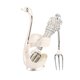 thumbnail image 1 of Soporte de Base de Cisne Decorativo Sunnimix con 6 Cucharas de postre, 1 of 8