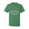 thumbnail image 2 of Wild Bobby, Life Is Better At The Lake, Men Graphic Tee, Kelly, X-Large, 2 of 4