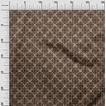 thumbnail image 3 of oneOone Georgette Viscose Brown Fabric Aian Batik Fabric For Sewing Printed Craft Fabric By The Yard 42 Inch Wide, 3 of 4