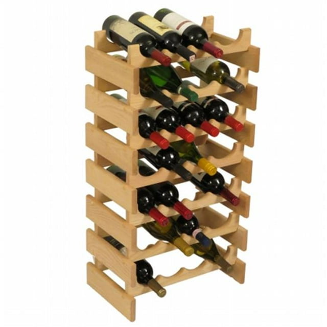 Wooden Mallet WR47UN 28 Bottle Dakota Wine Rack