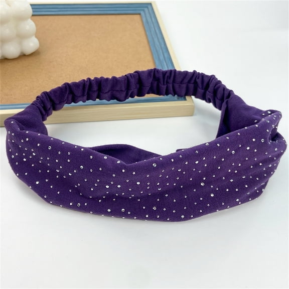 Harpily Headbands For Women Wide Non Slip Trendy Boho Hair Bands Wrap Fashion Accessories Gifts for Workout Yoga Running Sports