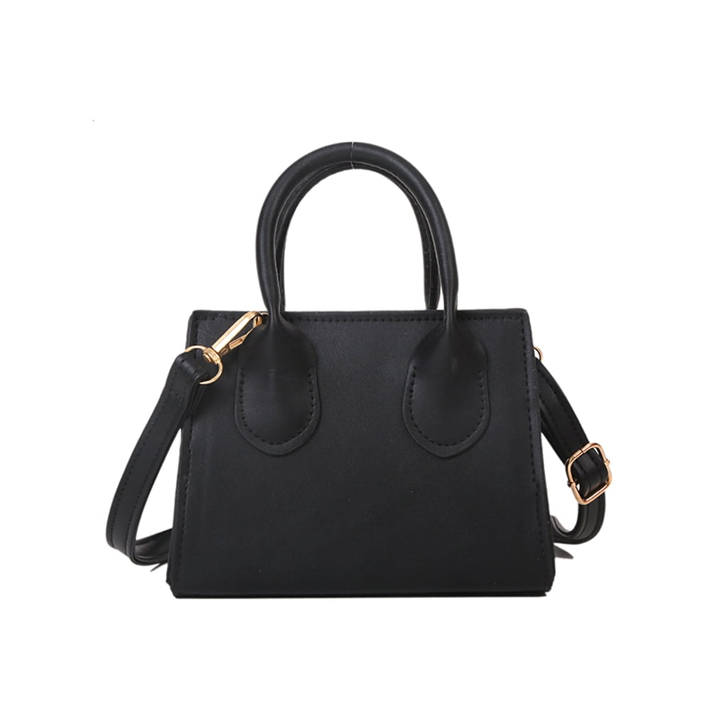 Peggybuy Lady Leather Mini Shoulder Crossbody Bag Top-handle
