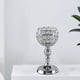 thumbnail image 2 of Candelabro de cristal para decoración de dormitorio y aniversario Plata L, 2 of 6