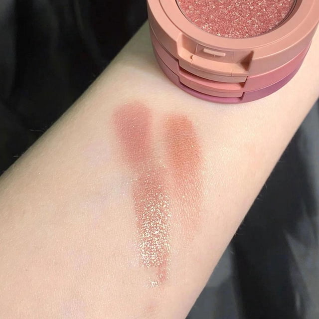 HERORANGE 3 In 1 Highly Pigmented Eyeshadow Palette Smooth Matte Eye Shadow & Shimmer