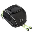 thumbnail image 1 of Classic Black Bicycle Front Handlebar Storage Bag - 12 Inch Multilayer Bike Accessory with Double-Headed Zippers for Keys, Mobile Phone & Small Items - Durable High-Quality Cycling Gear, 80g, 1 of 6