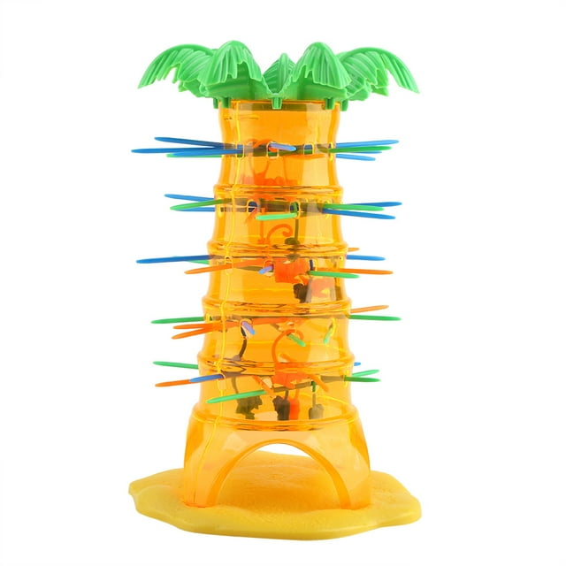 Juego de mesa de caída de monos para niños, juguete divertido familiar