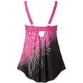 thumbnail image 5 of Maillots de Bain 2 Pcs pour Femmes Ensemble Tankini avec Shorty Robe de Bain Amincissante Maillot de Bain Grande Taille Robe de bain Tankini, 5 of 5